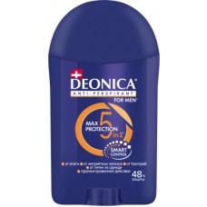 Deonica антиперспирант муж. Максимальная защита 5 Protection, 40мл (стик)